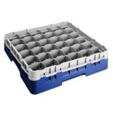 Navy Blue 36 Compartment 4-1/2" H Full Size Camrack w/ Extenders