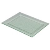 Steelite Creations Glass Rectangle Centered Tray