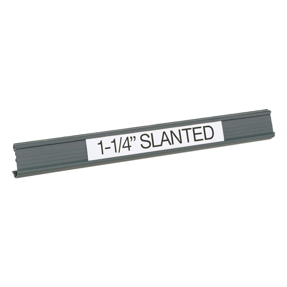 Metro&reg; 43" Slanted Label Holders f/ Super Erecta&reg; Shelves
