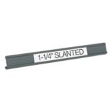 Metro&reg; 43" Slanted Label Holders f/ Super Erecta&reg; Shelves