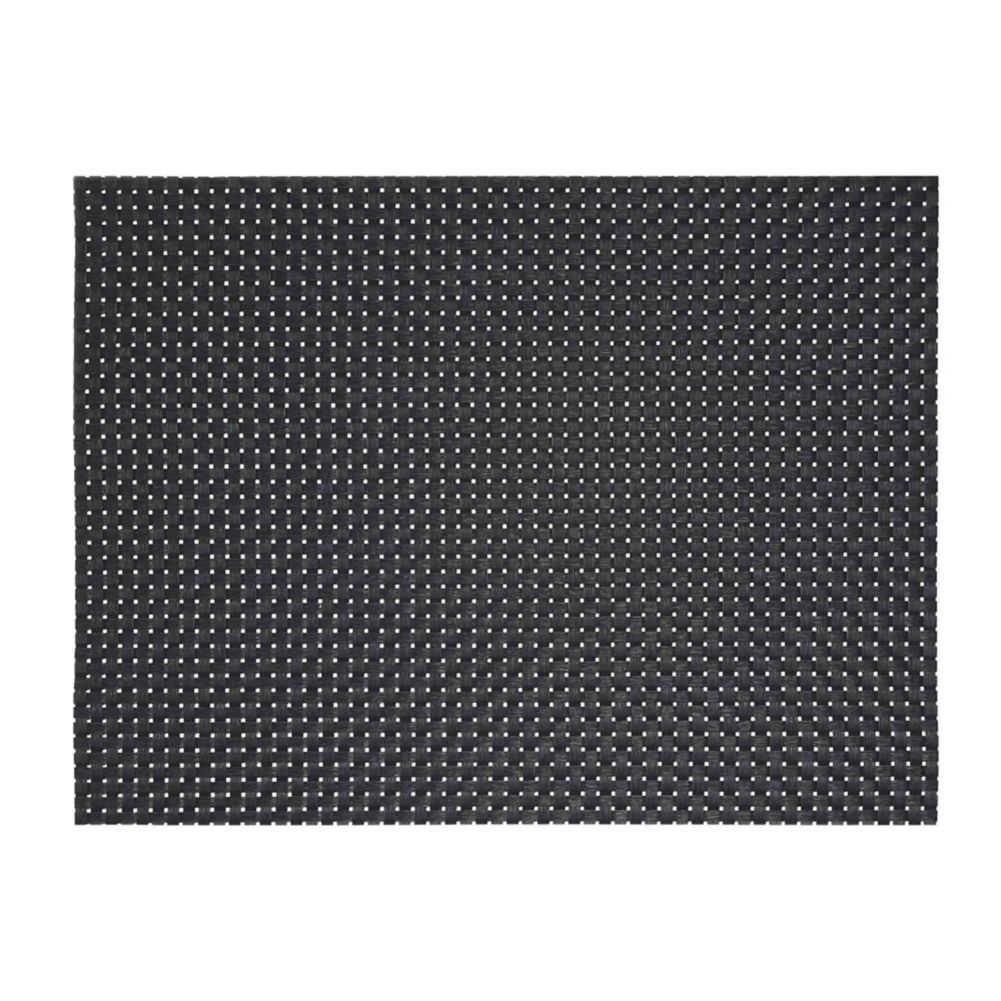 Front Of The House&reg; 16"x12" Black Basketweave Placemat