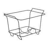 Maryland Plastic Kingsmen Small Wire Half-Size Chafing Rack