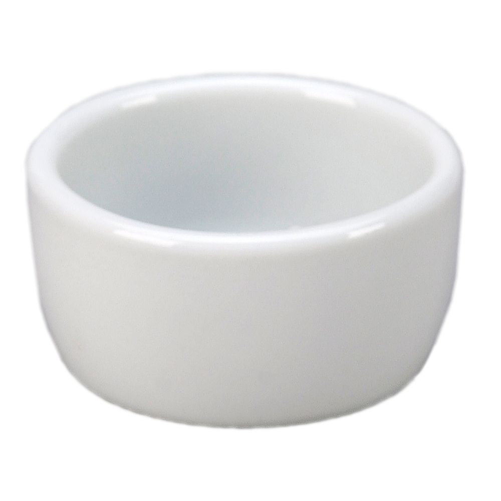 Vertex China Market Buffet Collection White Smooth Side 2.5 Oz Ramekin