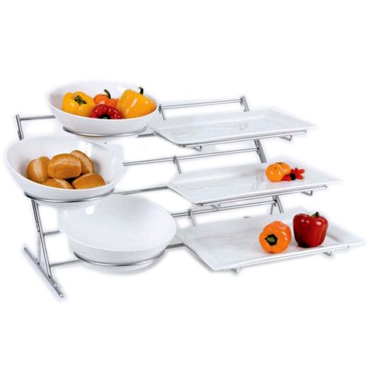 Buffet Euro Thirteen Piece Chrome Modular Rack System
