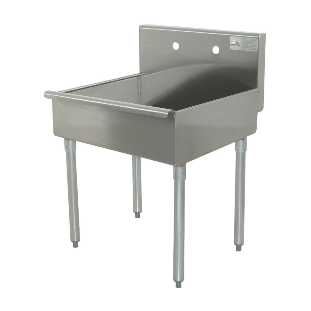 Advance Tabco Economy One Compartment Service/ Mob Sink, 4-OP-18