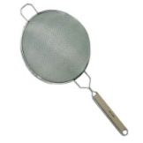 Update International S/S 10" Medium Double Mesh Strainer