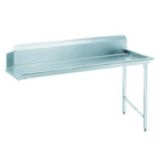 Jackson Right Side Installation Clean Side Dishtable, 72" Length