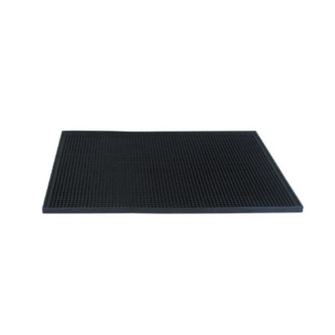 Update International Non-Skid Rubber 12" x 18" Bar Mat