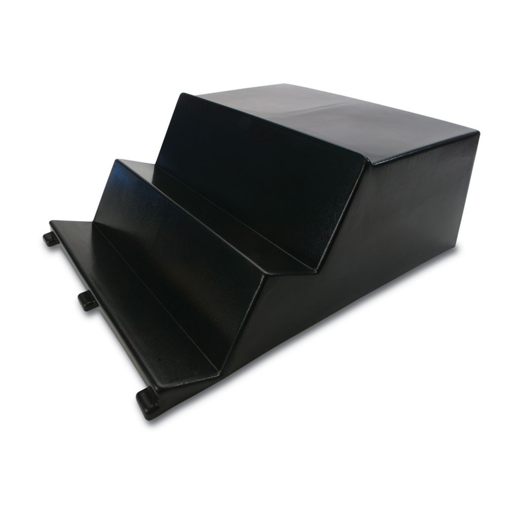 Delfin 24" x 30" x 11" Black Rectangular Riser