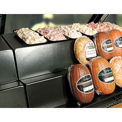 Delfin 24" x 30" x 11" Black Rectangular Riser