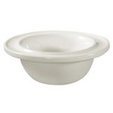 Diversified Ceramics White 3 oz Butter Warmer Dish