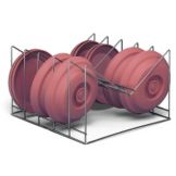 Dinex&reg; Replacement Wire Cradle for Hotel Induction Bases