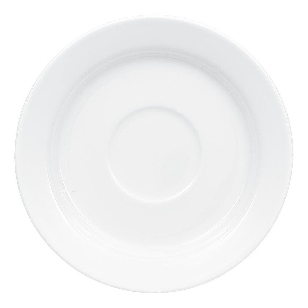 White Corpo Saucer 6"