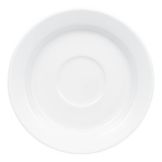 White Corpo Saucer 6"