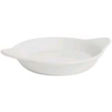 Tuxton&reg; 9 Oz. Round White Shirred Egg Dish