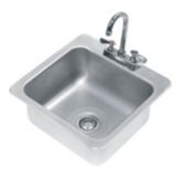 Advance Tabco One Compartment 16x14x8in. Drop-In Sink, DI-1-168