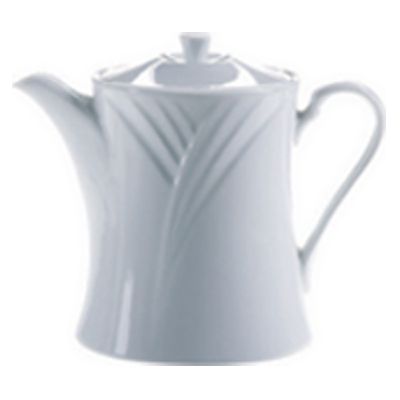 Cardinal Arcoroc Horizon Porcelain 25 Oz. Beverage Pot with Cover