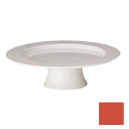 Bon Chef Terra Cotta Sandstone Round 13 x 3 H Cake Stand