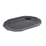 Bon Chef Black Sandstone Long Octagonal 12 x 17 Prism Tray