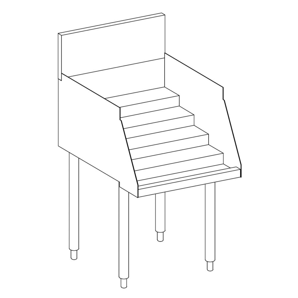 Perlick&reg; 24" Wide TS Modular Liquor Display Unit