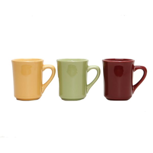 Tuxton&reg; 8 Oz. Assorted Tiara Mug