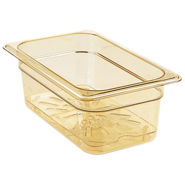 Cambro Amber H-Pan High Heat Drain Shelf for Half-Size Long Food Pan