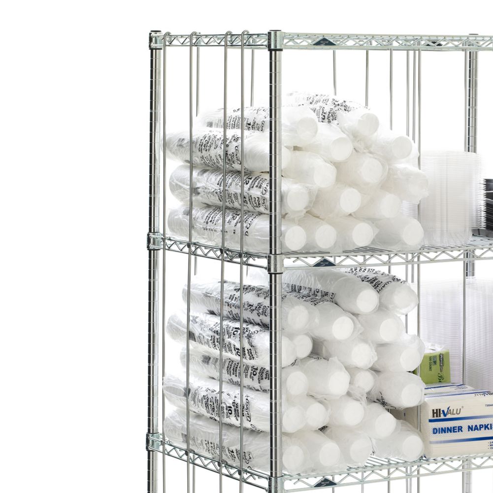Metro Chrome 72 in. Super Erecta Rod and Tabs