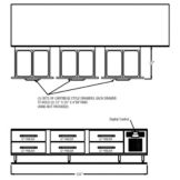 Randell&reg; 105" Freezer Equipment Stand Model 20105SCF-32-