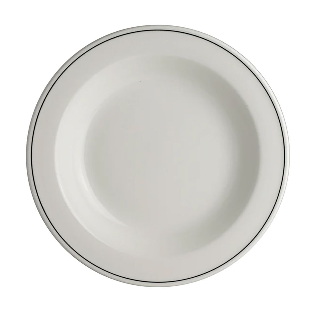 Steelite Performance Simplicity Black Line Atlanta 15-1/4 Oz Soup Bowl