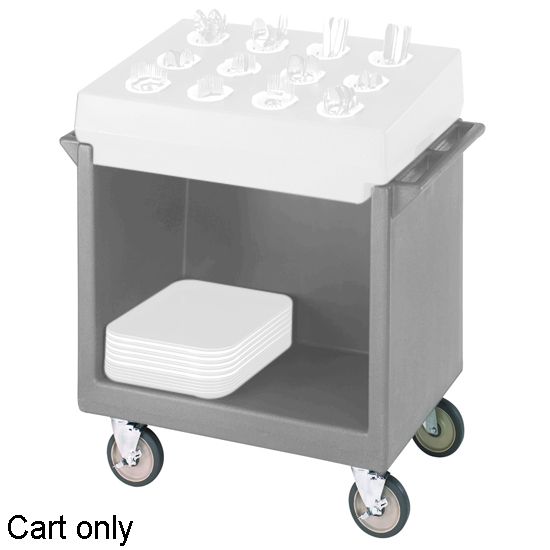 Cambro&reg; Gray Dish Cart Only