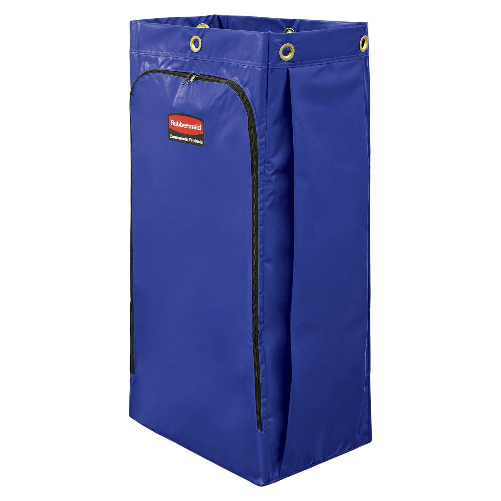 Rubbermaid Blue 34 Gal Recycling Bag w/ Universal Recycling Symbol