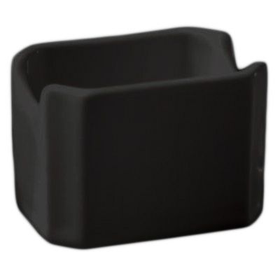 Diversified Ceramics Black Sugar Packet Holder