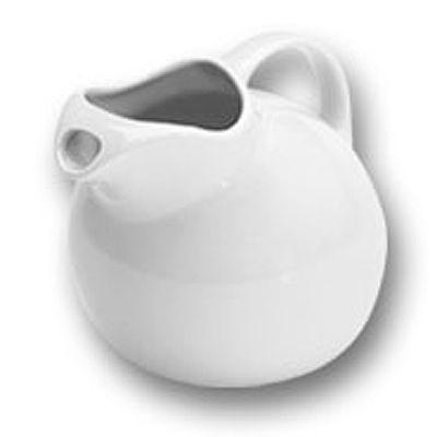 Hall&reg; China White 2 Qt. Ice Pitcher with Ice Lip