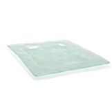 Front Of The House&reg; Frosted Arctic&trade; Glass Square Plate