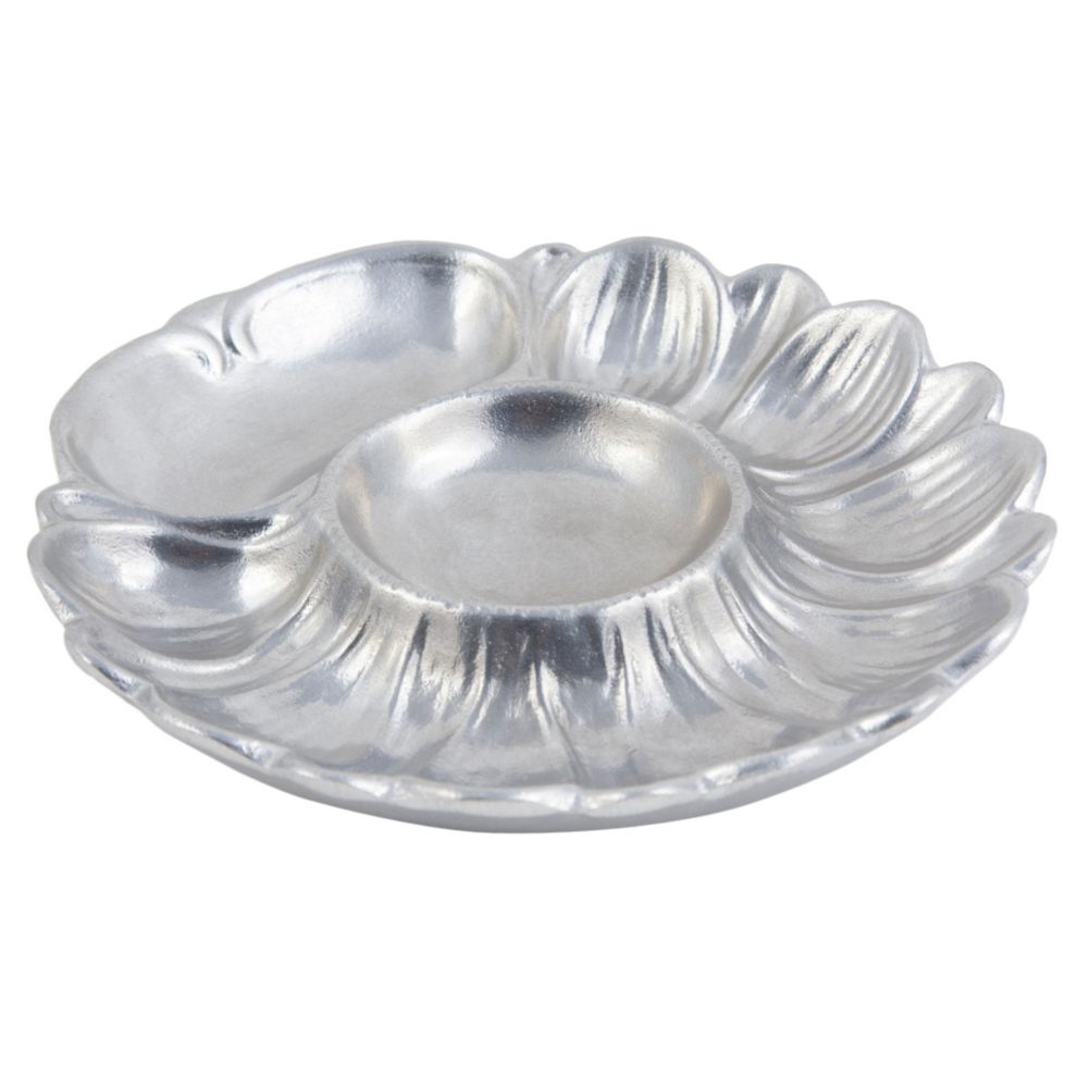 Bon Chef Pewter Glo 9" Seafood / Artichoke Plate