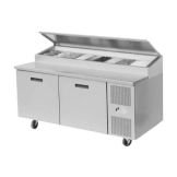 Randell&reg; 68" Refrig. Food Prep Table Model 8268NPCB