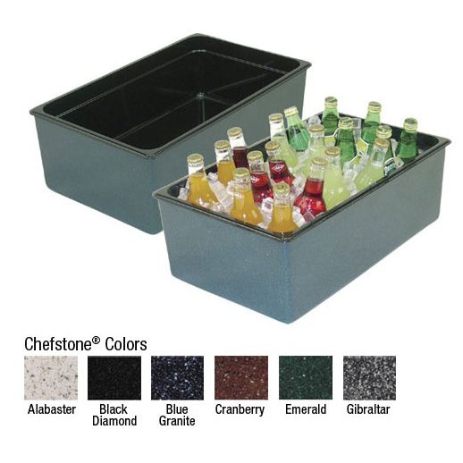 Buffet Enhancement Blue 12X20X6 in. Crefstone Beverage Display