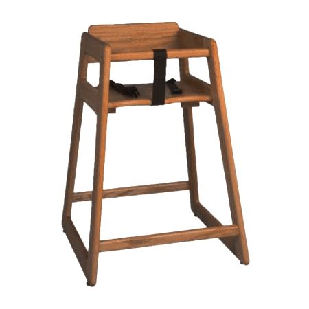 Tomlinson 36" H Walnut High Chair