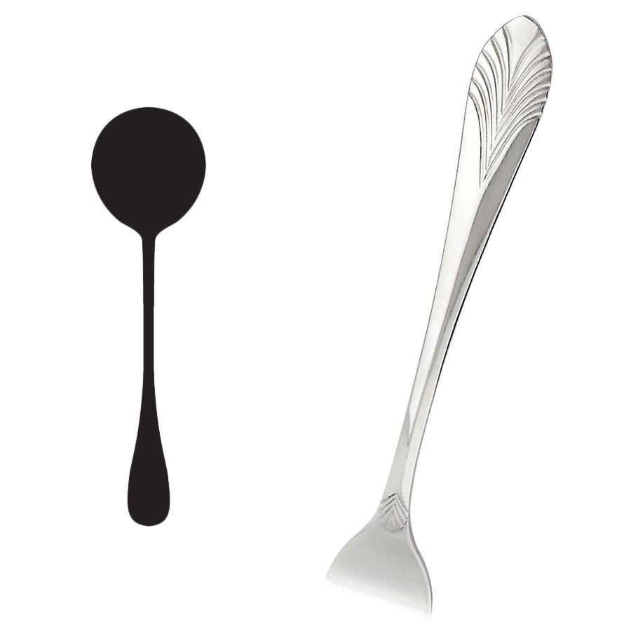 Walco Showboat&trade; Stainless Steel Bouillon Spoon, 6-1/4"