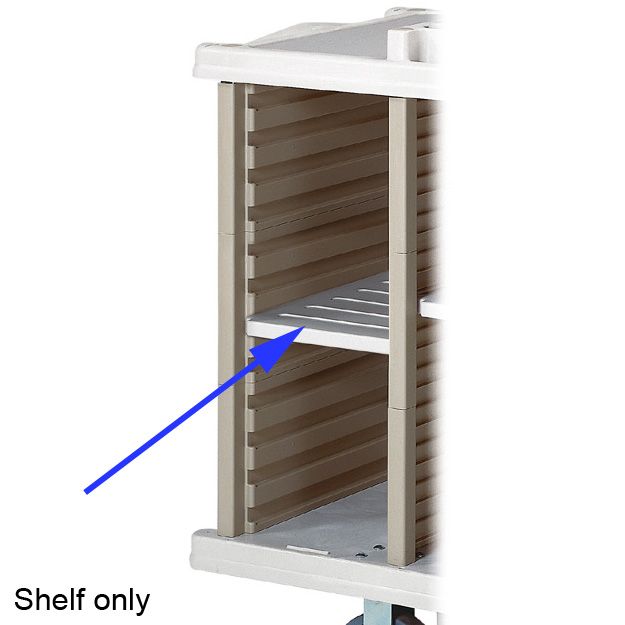 Metro&reg; Side Storage Shelf for Lodgix&trade; Carts