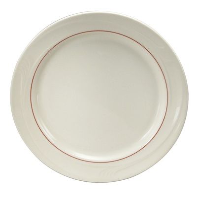 Oneida&reg; Espree&trade; Accent Burgundy 9-3/4" Plate