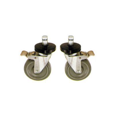 John Boos Set Of 4 Heavy Duty 5" Locking Casters