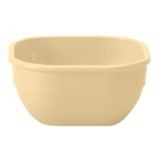 Cambro&reg; Beige 4" D x 1-7/8" Square Camwear&reg; Bowl