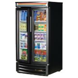 True&reg; Glass Swing Door Radius Front Refrigerator, 14 Cubic Ft