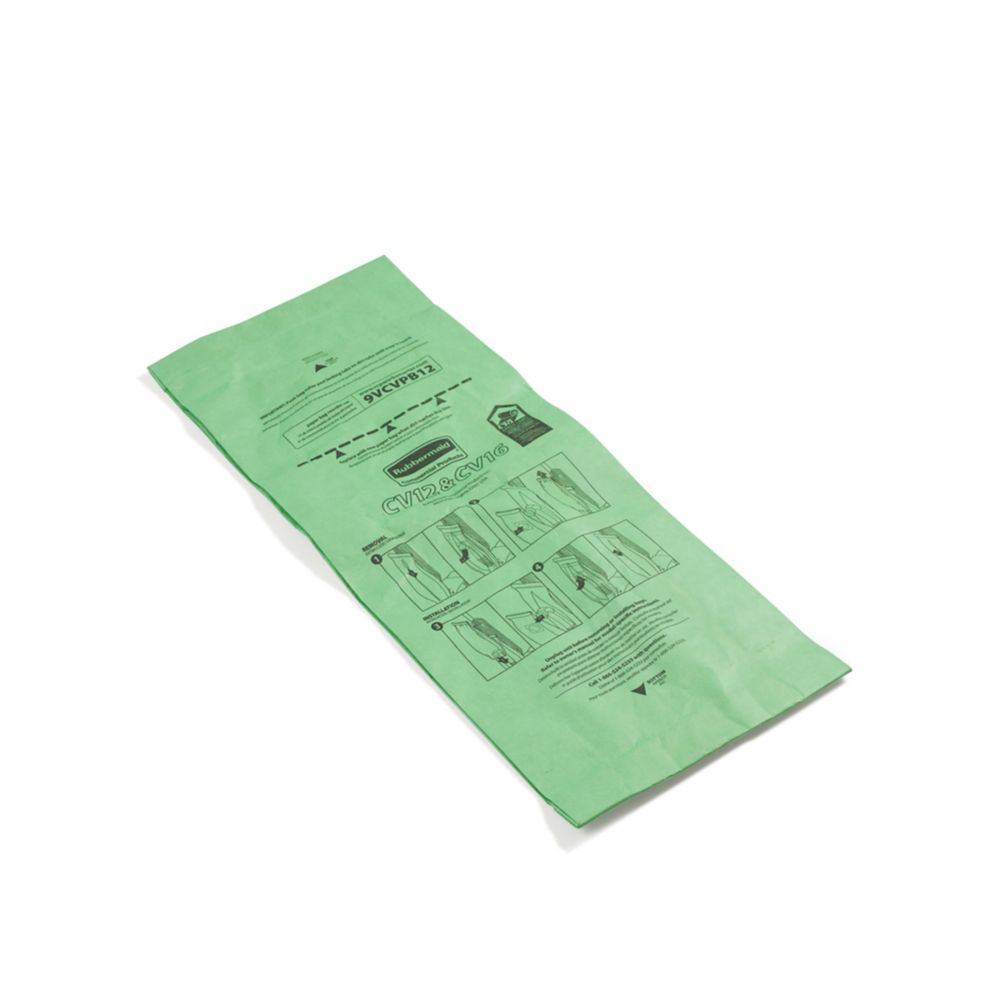 Rubbermaid&reg; 10 Pk. Replacement Paper Bag for 9VCV12 and 9VCV16