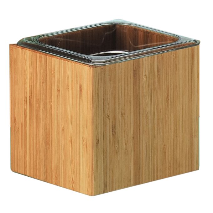 Cal-Mil&reg; 1/6 Size Bamboo Housing w/Clear Food Pan