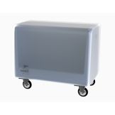 Metro&reg; Polymer Cover for Single Side-Load  Poker Chip Cart