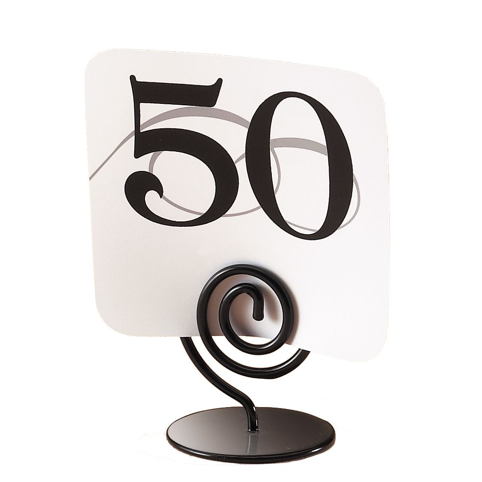 Cal-Mil 2" High Iron Number Card Stand