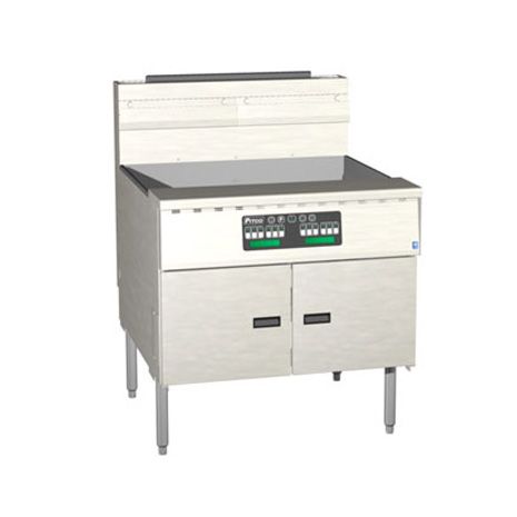 Pitco&reg; Mega High Efficiency Gas Fryer with 34 x 24" Cook Area