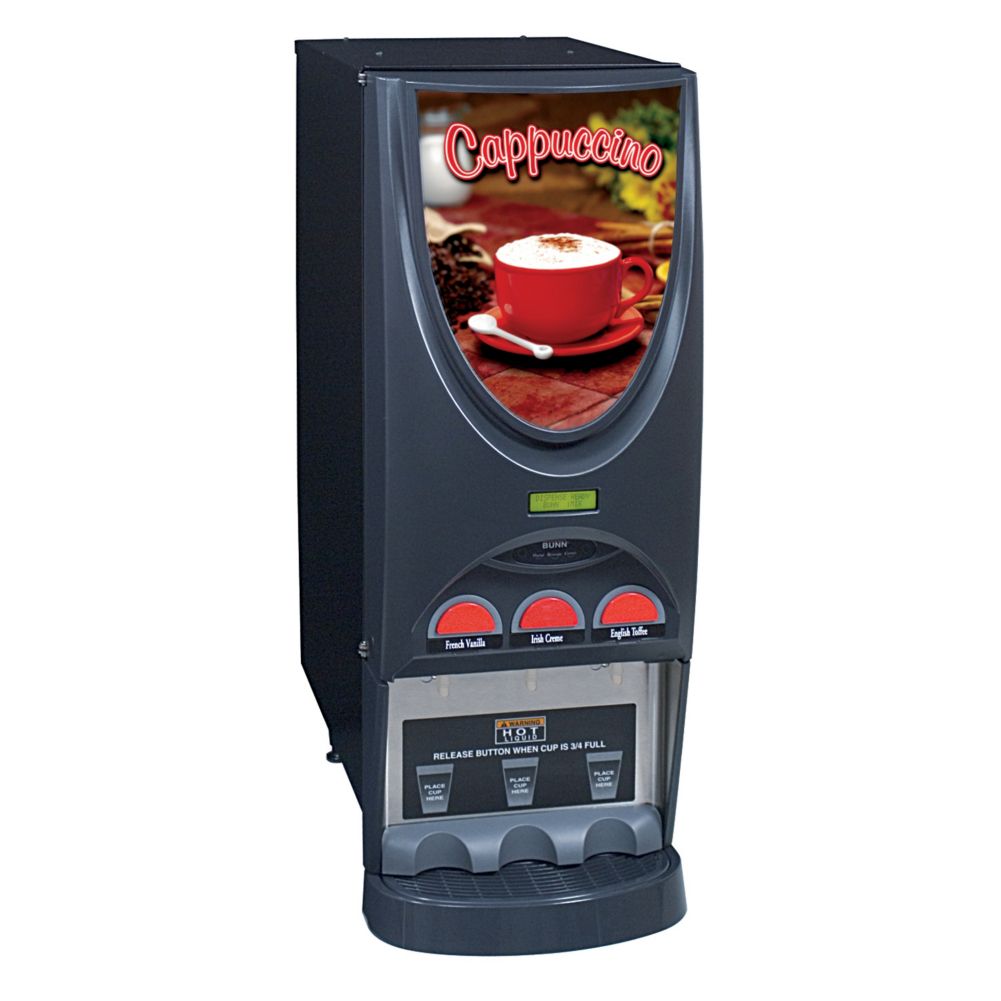 BUNN&reg; iMIX&reg; Cappuccino Beverage Dispenser with Black Finish